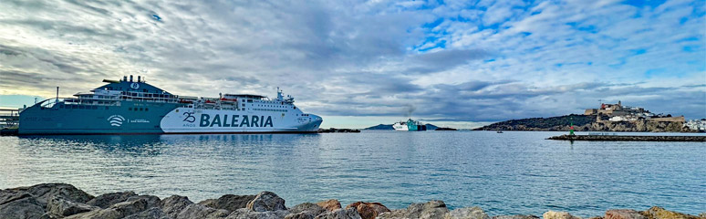Balearia ferry from Barcelona to Ibiza