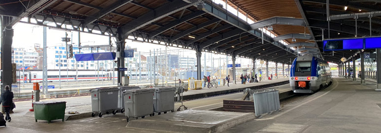 Basel SNCF platforms 31-35