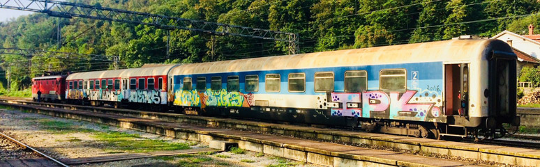 The Belgrade to Sofia train