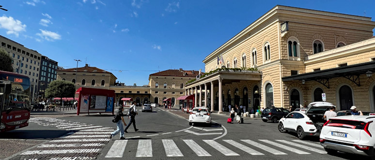 Bologna Centrale station entrance