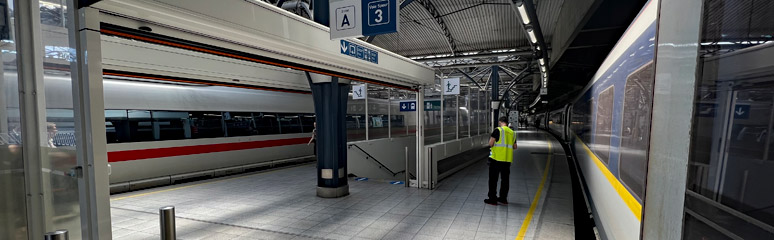 20-minute connection between Eurostar and ICE