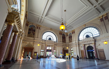 Budapest Keleti south hall