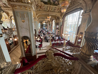 Budapest's famous New York Cafe, interior