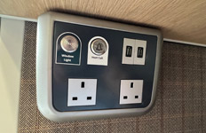 Plug socket & USB panel