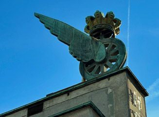 Astoria Hotel, outside Copenhagen station