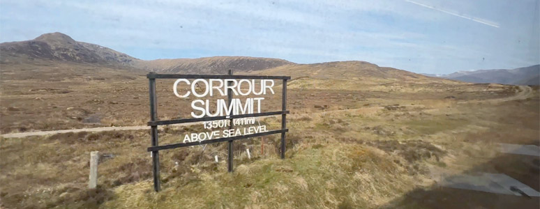 Corrour summit