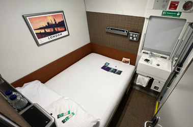 Caledonian Double room on the sleeper to Fort William