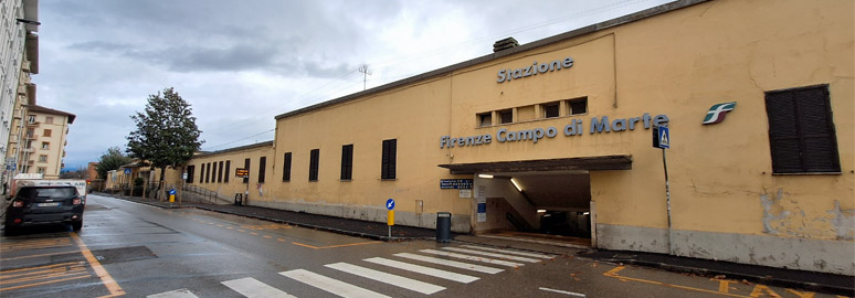 Florence Campo di Marte station exterior