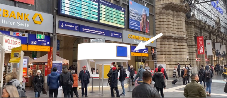 Frankfurt (Main) Hbf information desk