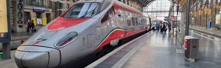 ETR610 EuroCity train at Frankfurt Hbf