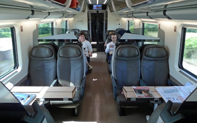 Frecciarossa 500 train standard class