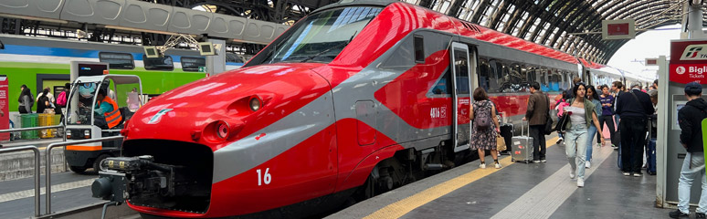 Frecciarossa 500 at Milan Centrale