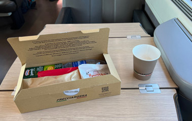 Business class breakfast box