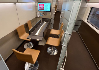 Frecciarossa 1000 executive class meeting room