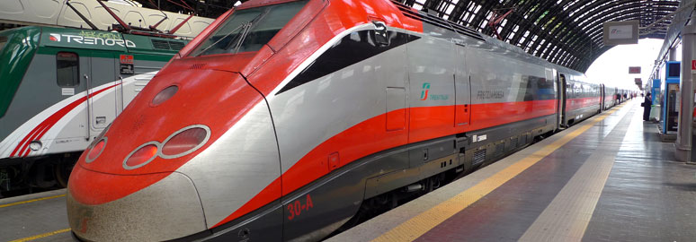 Frecciarossa 500 at Milan Centrale