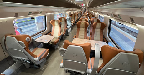 Frecciarossa 600 business class 