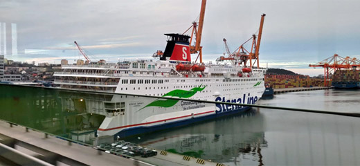 Ferry Stena Spirit, Gdynia-Karlskrona 