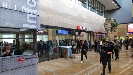 Geneva station travel centre & information desk