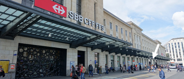 Geneva station exterior