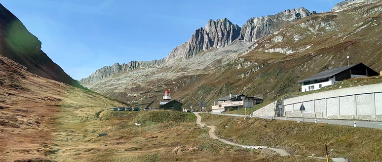 Summit of the Oberalp Pass