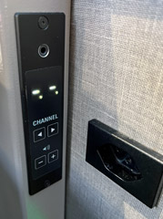 Glacier Express power outlet