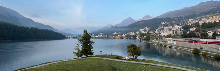 St Moritz lake