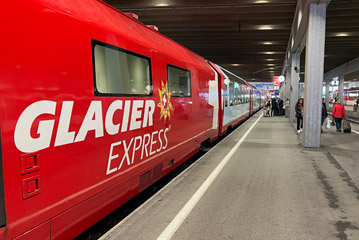 Glacier Express at Zermatt