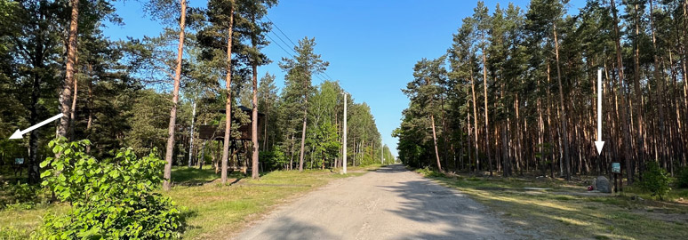 Arriving at Tunnel Harry, Stalag Luft 3