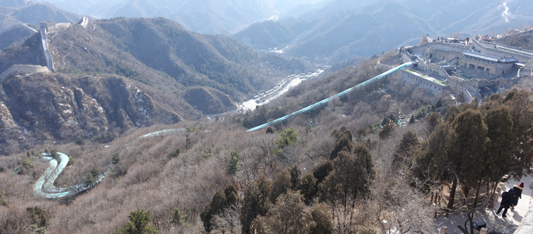 Pulley up to Great Wall