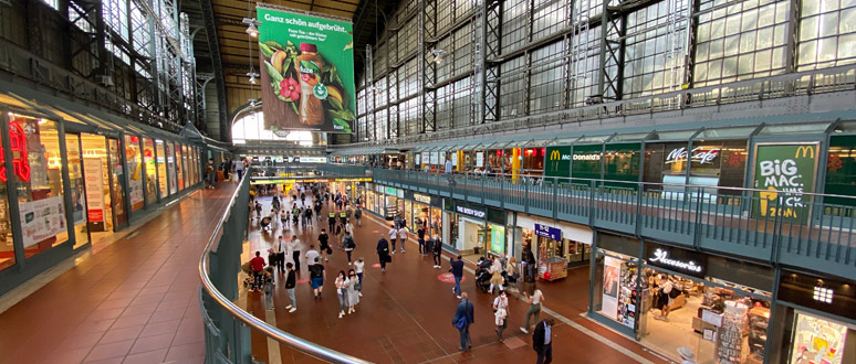 Hamburg Hauptbahnhof A station guide