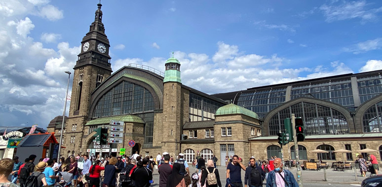 Hamburg Hbf - west entrance