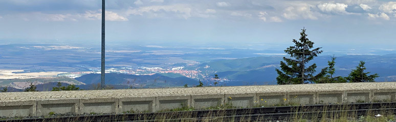 View of Wernigrode from the Brocken
