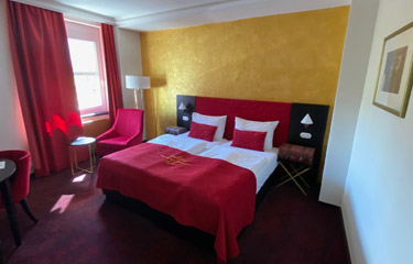 A room at the Hotel Furstenhof, Nordhausen