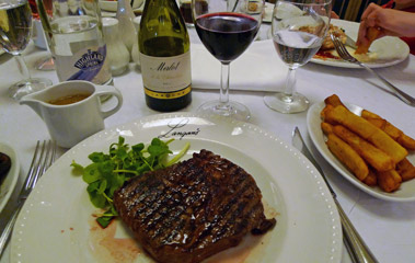 Food on the Hull-Rotterdam ferry