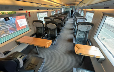 1st class on the Frankfurt-Brussels ICE3M train