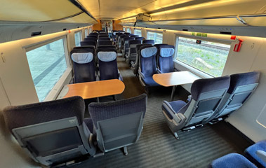 2nd class on the Frankfurt-Brussels ICE3M train