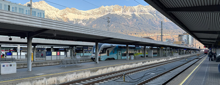 Innsbruck station platforms