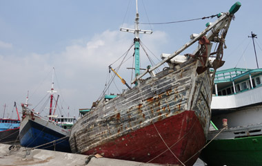 Sunda Kelapa - old Batavia harbour