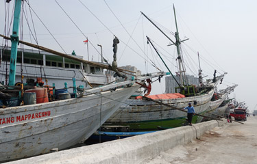 Sunda Kelapa - old Batavia harbour