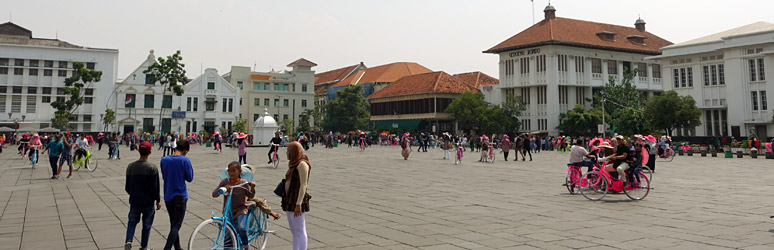 Fatahillah Square, Old Batavia, Jakarta