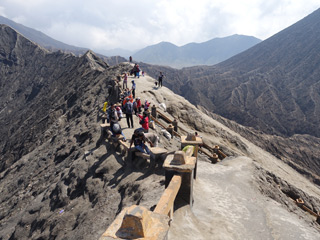 Mt.Bromo, the rim walk