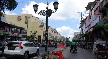 Main street, Yogyakarta