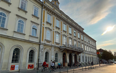 Ljubljana station facade