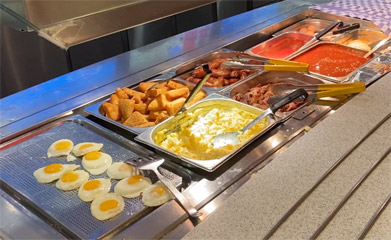 Breakast buffet