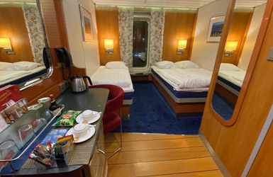 Comfort class cabin
