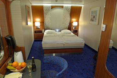 Captain's class cabin