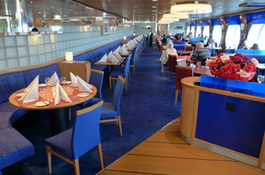 Metropolitan restaurant on the Stena Line ferry