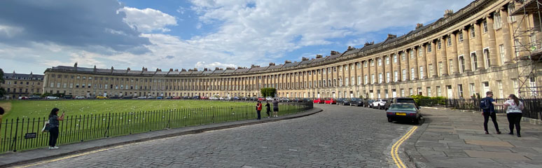 Bath's famous Royal Crescent