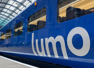 London-Edinburgh Lumo train