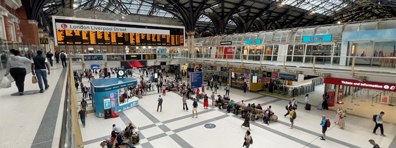 Liverpool Street station, London